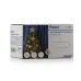 Гирлянда линейная 230V  400 LED 40м, мульти, IP44, шнур 3м, CL07