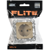 FLITE Розетка с заземлением без защитных шторок безвинтовое крепление 16А РС11-1-ФлХ хаки IEK