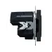 BRITE Розетка с заземлением с защитными шторками 16А с USB A+A 2,1А РЮш10-1-БрГ графит