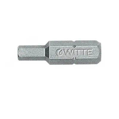 Бита шестигранная H1.5x25 мм 1/4'' C6.3 Industrial