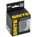 BRITE Розетка 1-местная с заземлением с защитными шторками 16А с USB A+C 18Вт РЮш11-1-БрГН металл хром/никель IEK