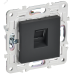 SKANDY Розетка компьютерная RJ45 кат.6 SK-K02G графит IEK