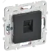 SKANDY Розетка компьютерная RJ45 кат.6 SK-K02G графит IEK