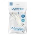 Шнур с вилкой, ПВС, 2*1, без заземления, 10А, 5 метров, белый, DOMTOK