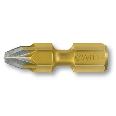 Бита PZ2X25 мм 1/4'' BITFLEX Diamond алмазное напыление
