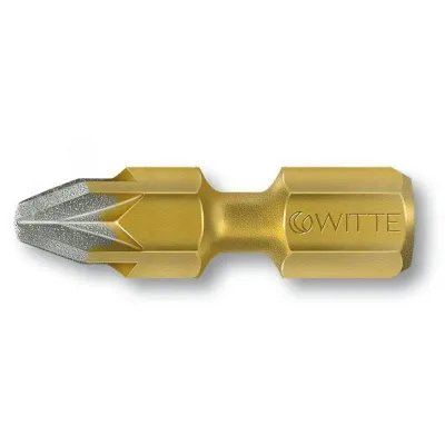 Бита PZ2X25 мм 1/4'' BITFLEX Diamond алмазное напыление