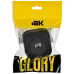 GLORY Розетка для открытой установки телефонная RJ11 РТ20-ХЧм черный матовый IEK