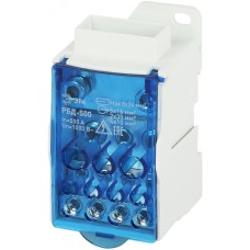 Распределительный блок на DIN-рейку ЭРА  NO-122-44 РБД-500А