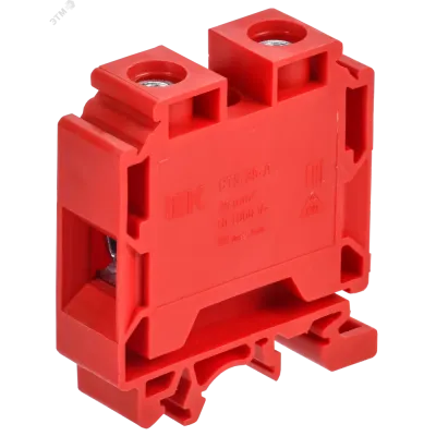 ARMAFIX Клемма винтовая CTS с шестигран. 35мм2 красная IEK