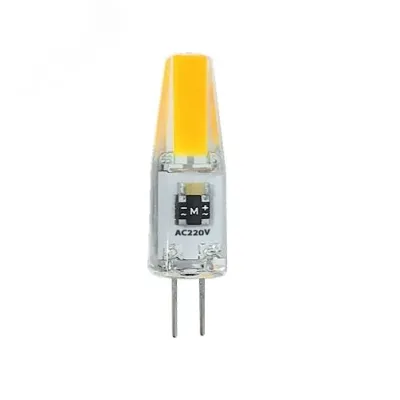 PLED-G4 COB  3w 240Lm 5500K 220В (силикон d10*38мм)  Jazzway