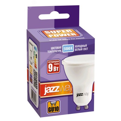 PLED- SP GU10  9w 5000K-E  Jazzway