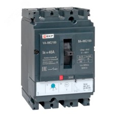 Автоматический выключатель ВА-99C 100/40А 3P 36кА EKF