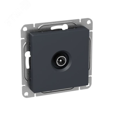 Механизм розетки TV  оконечная  графит Эпика EKF