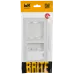 BRITE Рамка 2-местная РУ-2-БрАБ арктический белый IEK