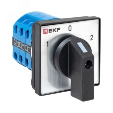 Кулачковый переключатель ПК-1-43 10А 3P '1-0-2' EKF PROxima