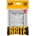 BRITE Рамка 1 пост РУ-1-БрА алюминий