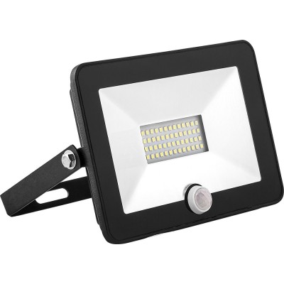 SFL80-20 с выносным датчиком 2835SMD 20W 6400K AC220V/50Hz IP65, черный в компактном корпусе