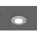 Светильник встраиваемый со светодиодной подсветкой 20LEDx2835 SMD 4000K, 15W GX53, без лампы, прозрачный, хром, CD4024 с драйвером в комплекте