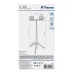 Прожектор на штативе, 2x30W 6400К 220V черный IP65 , LL-502