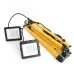 Прожектор на штативе, 2x50W 6400К 220V черный IP65 , LL-503