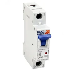 Выключатель автоматический однополюсный 16А Z 10кА DC OptiDin BM63-1Z16-DC-ОМ4-РЕГ