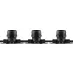 Гирлянда 230V 100 E27 черный, шаг 25cm, IP 65, 25м +1,5м шнур, CL25-25