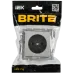BRITE Розетка 1-местная без заземления без защитных шторок 10А РС10-1-0-БрГН металл хром/никель IEK