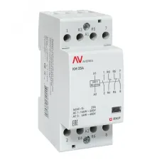 Контактор модульный КМ 25А 2NC+2NO 230VAC (2 мод.) AVERES