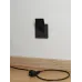 BRITE Розетка одинарная с заземлением с защитными шторками и крышкой 16А IP44 РСбш10-3-44-БрГ графит