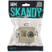 SKANDY Розетка двойная TV+RJ45 кат.6E SK-A15B бежевый IEK