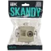 SKANDY Розетка двойная TV+RJ45 кат.5E SK-A14B бежевый IEK