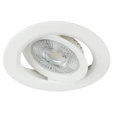 Светильник светодиодный встраиваемый ЭРА KL LED 25A-5 4K WH круглый поворотный белый 5Вт 4000К