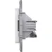 Розетка компьютерная RJ45 категория 5Е UTP белый INSPIRIA