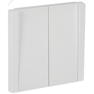 FORTE&PIANO Выключатель 2-клавишный перекрестный 10А FP209 белый IEK