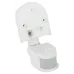 Датчик движения ЭРА MD 04 настенный 1200 Вт 12м IP44