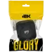 GLORY Розетка для открытой установки компьютерная RJ45 кат.5E РК10-ХЧм черный матовый IEK
