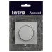 Светорегулятор Intro Accent 6-401-01 поворотный, 600Вт 230В, IP20, СУ, белый