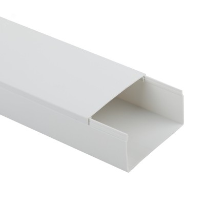 Кабель-канал ЭРА KK-W-80-60 белый 80x60 18м