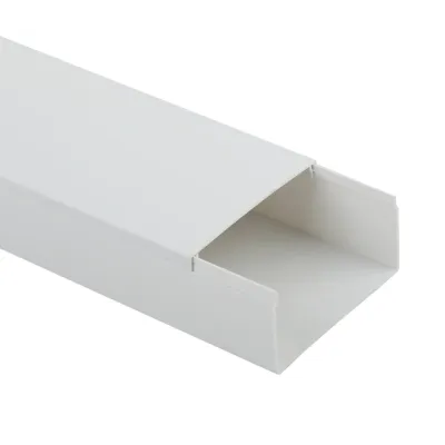 Кабель-канал ЭРА KK-W-80-60 белый 80x60 18м