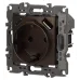 Розетка ЭРА Серия 12 12-4108-13 2P+E 16A-250В со шторками с USB type-A+C 5В-3А бронза