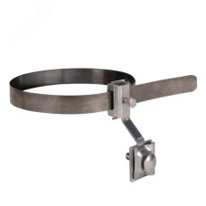 Держатель для труб универсальный d(0-100) мм CZ полоса нерж. Сталь EKF PROxima