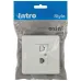 Розетка Intro Style 7-303-01 информационная RJ45, СУ, белый