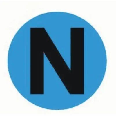 "Наклейка ""N"" d=20 EKF PROxima"