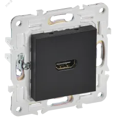 SKANDY Розетка HDMI SK-H01Bl черный IEK