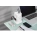 DOMINIC Удлинитель У08K 8 мест 2P+PE 1,5м 3х1,0мм2 16А/250В USB A+C 20Вт белый IEK