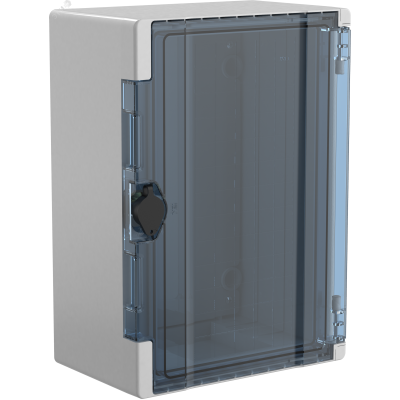 Корпус пластиковый TETRA ЩМПп 350х250х150мм прозрачная дверь IP66 IEK