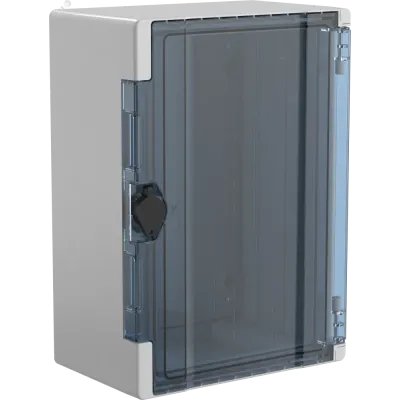 TETRA Корпус пластиковый ЩМПп 350х250х150мм прозрачная дверь IP66 IEK
