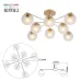 Люстра Rivoli Umbra 3129-308 8 х Е27 40 Вт модерн