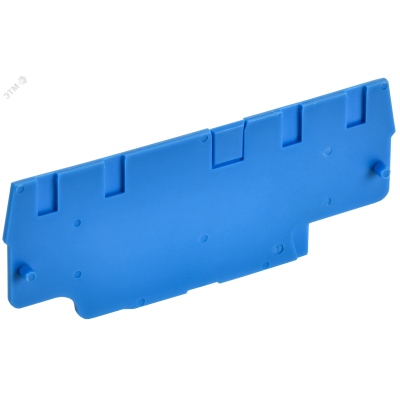 ARMAFIX Заглушка EPCX2.5-4 BU для колодки клеммной CP/CX2.5-4 синяя IEK