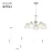 Люстра Rivoli Valerie 9169-305 5 х Е27 40 Вт классика